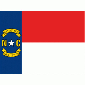 5'x8' North Carolina State Flag Nylon
